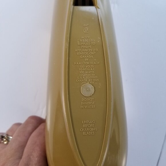 Vintage Philips Electric Carving Knife with Wall Mount Holding Tray - Picture 13 of 16